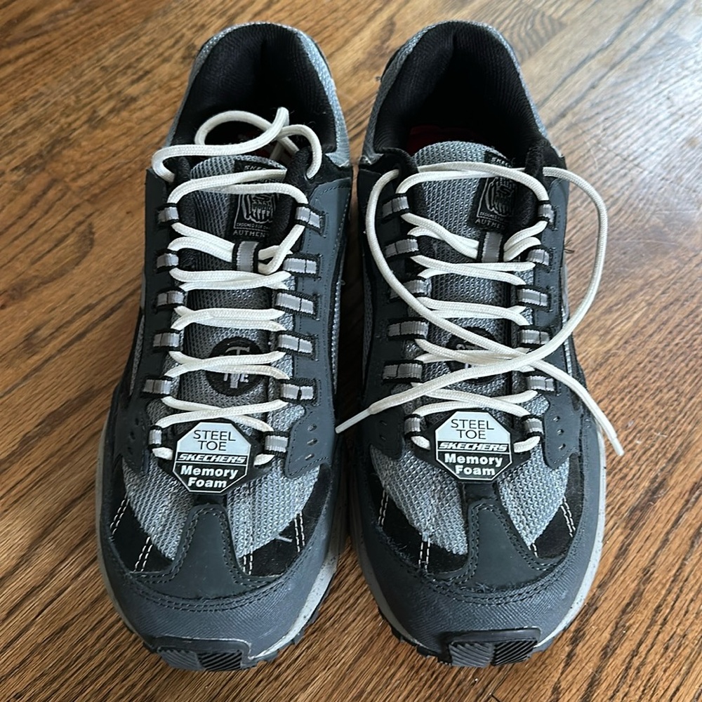 Skechers steel toe sneakers